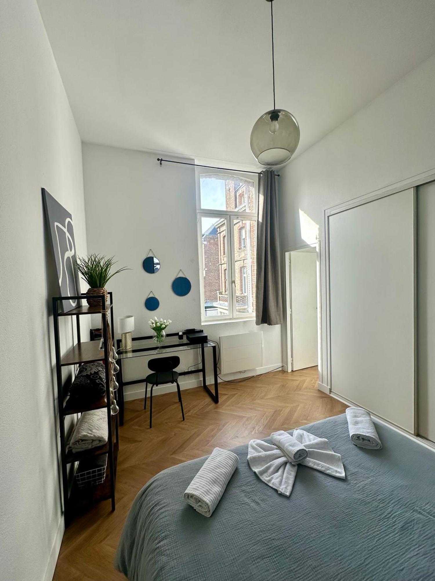 Spacieux Appt Haussmannien Parking Prive アミアン エクステリア 写真